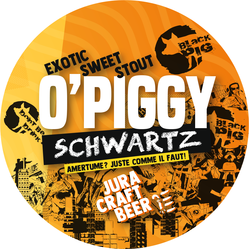 BLACKPIG | O'PIGGY | La Schwartz (24x33cl)